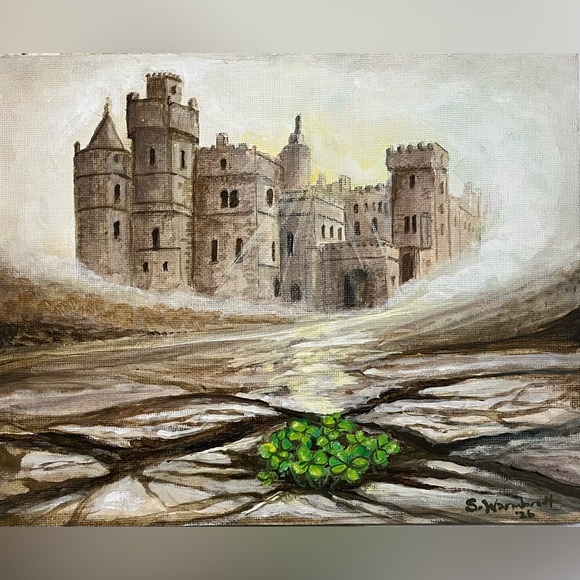 Other - Custom Painting Emerald Awakenings 8x10 canvas 🍀🍀